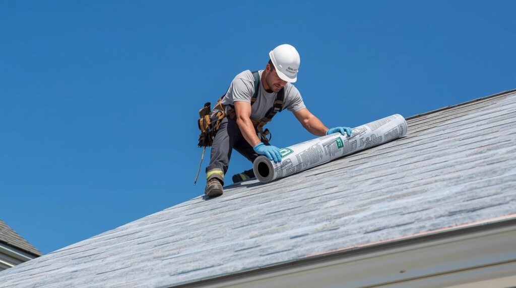 ice water roof protection michigan
