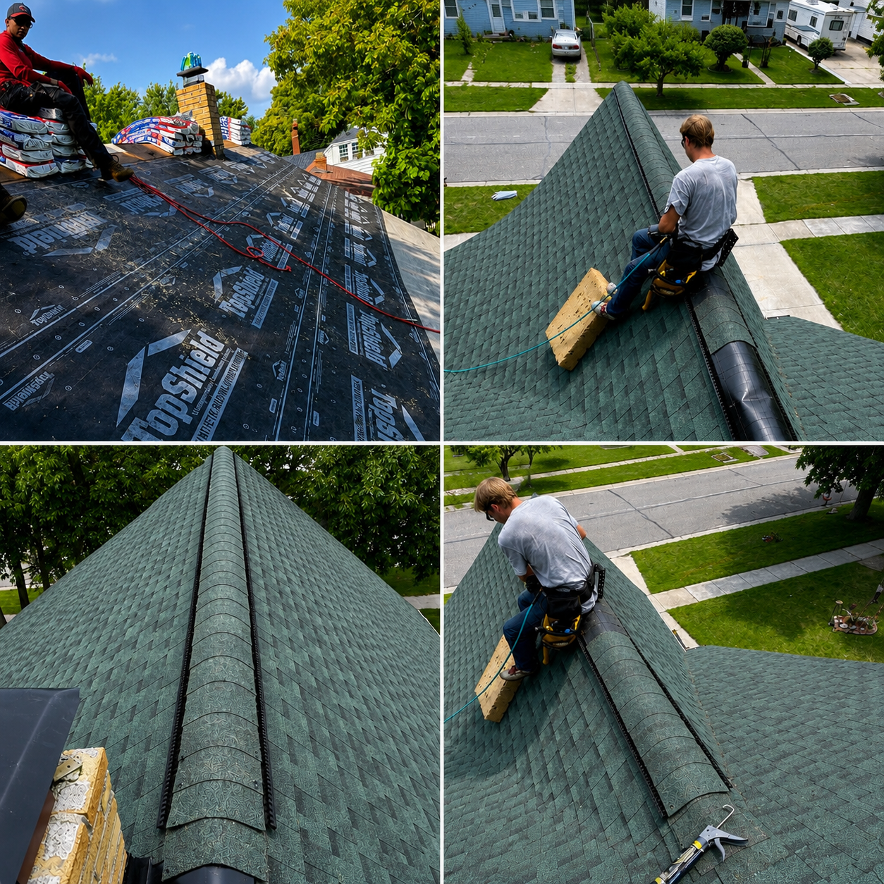 Every Great Roof Is Built Step by Step